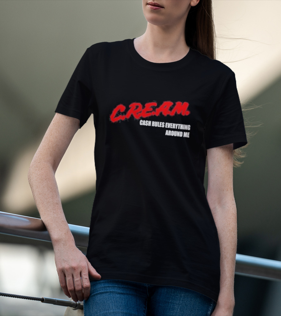 Eddie Kingston C.R.E.A.M. Cash Rules Everything Around Me T-Shirt