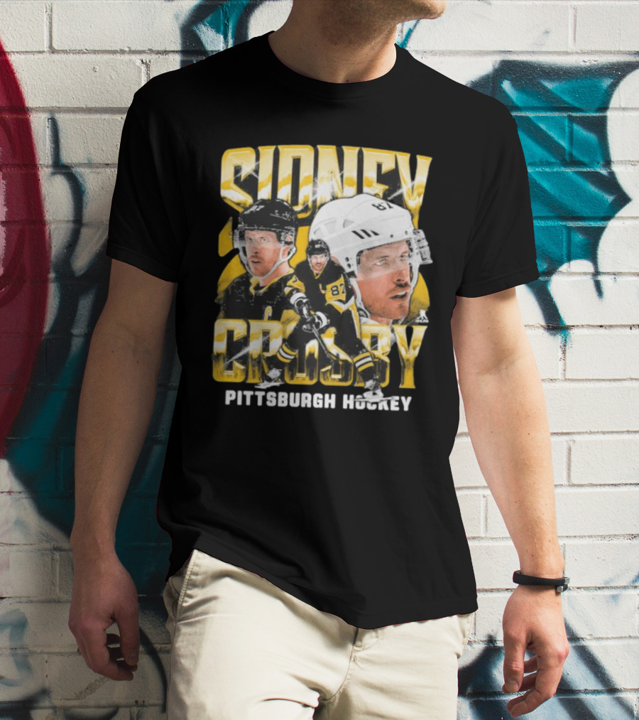Sidney Crosby Pittsburgh Hockey Vintage 87 T-Shirt