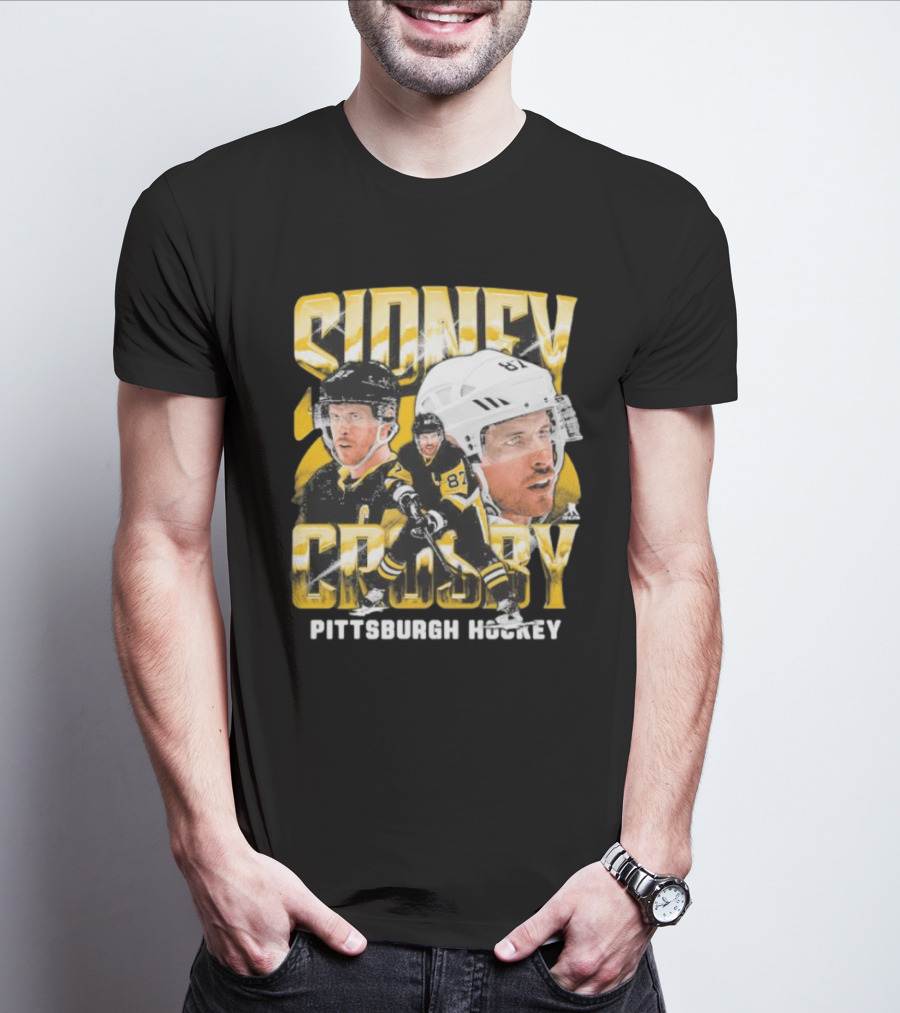 Sidney Crosby Pittsburgh Hockey Vintage 87 T-Shirt