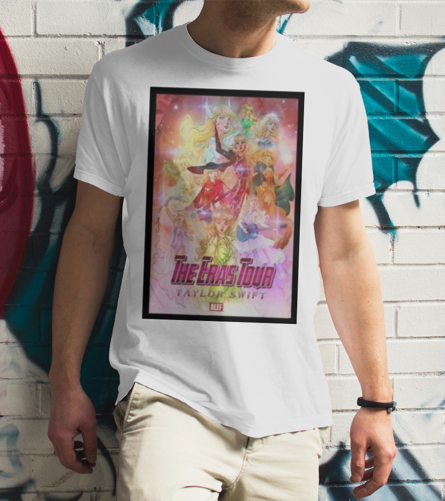 The Eras Tour Taylor Swift Alef Anime Aesthetic T-Shirt