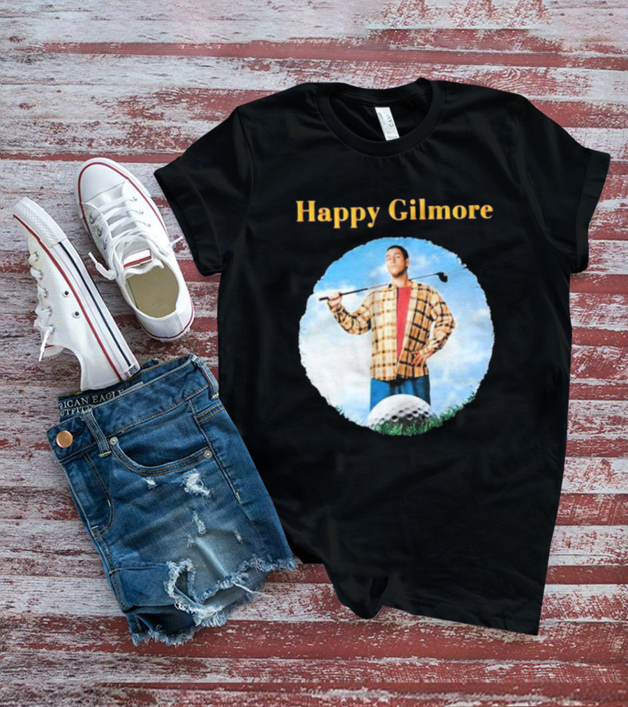 Happy Gilmore Golf Classic Plaid Shirt Pose T-Shirt