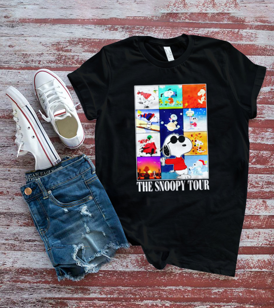 Peanuts Snoopy Autumn Seasons Tour T-Shirt