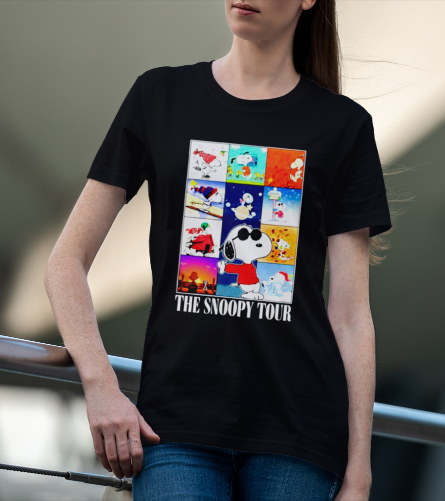 Peanuts Snoopy Autumn Seasons Tour T-Shirt