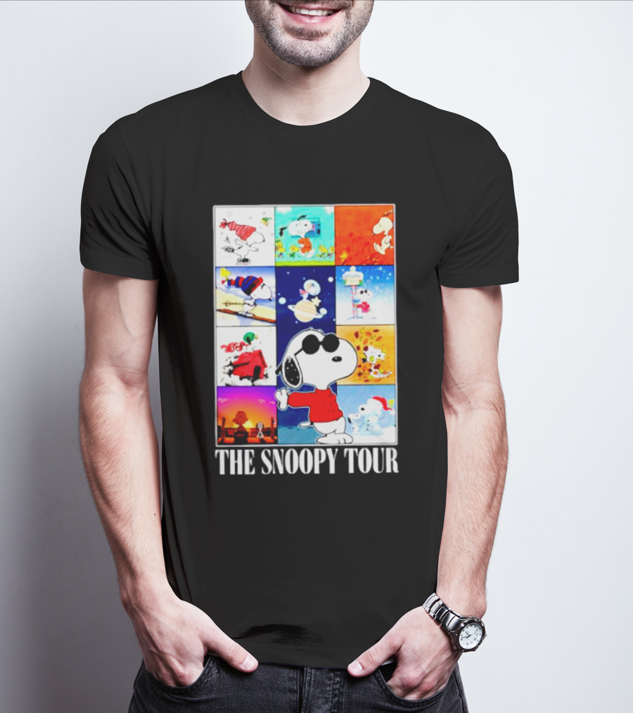 Peanuts Snoopy Autumn Seasons Tour T-Shirt