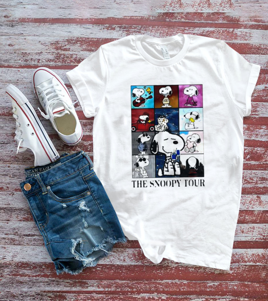 The Snoopy Tour Pop Culture Icons Collection T-Shirt