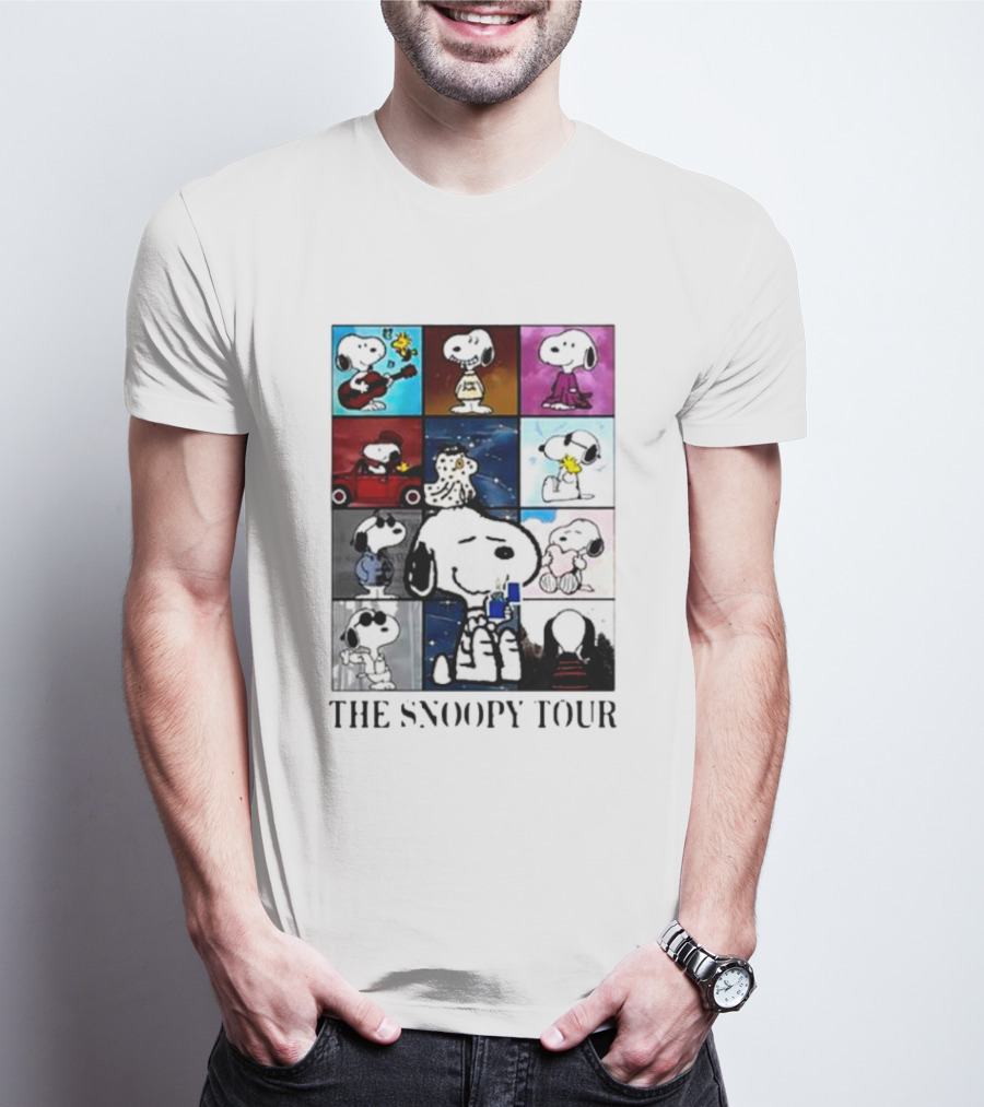 The Snoopy Tour Pop Culture Icons Collection T-Shirt