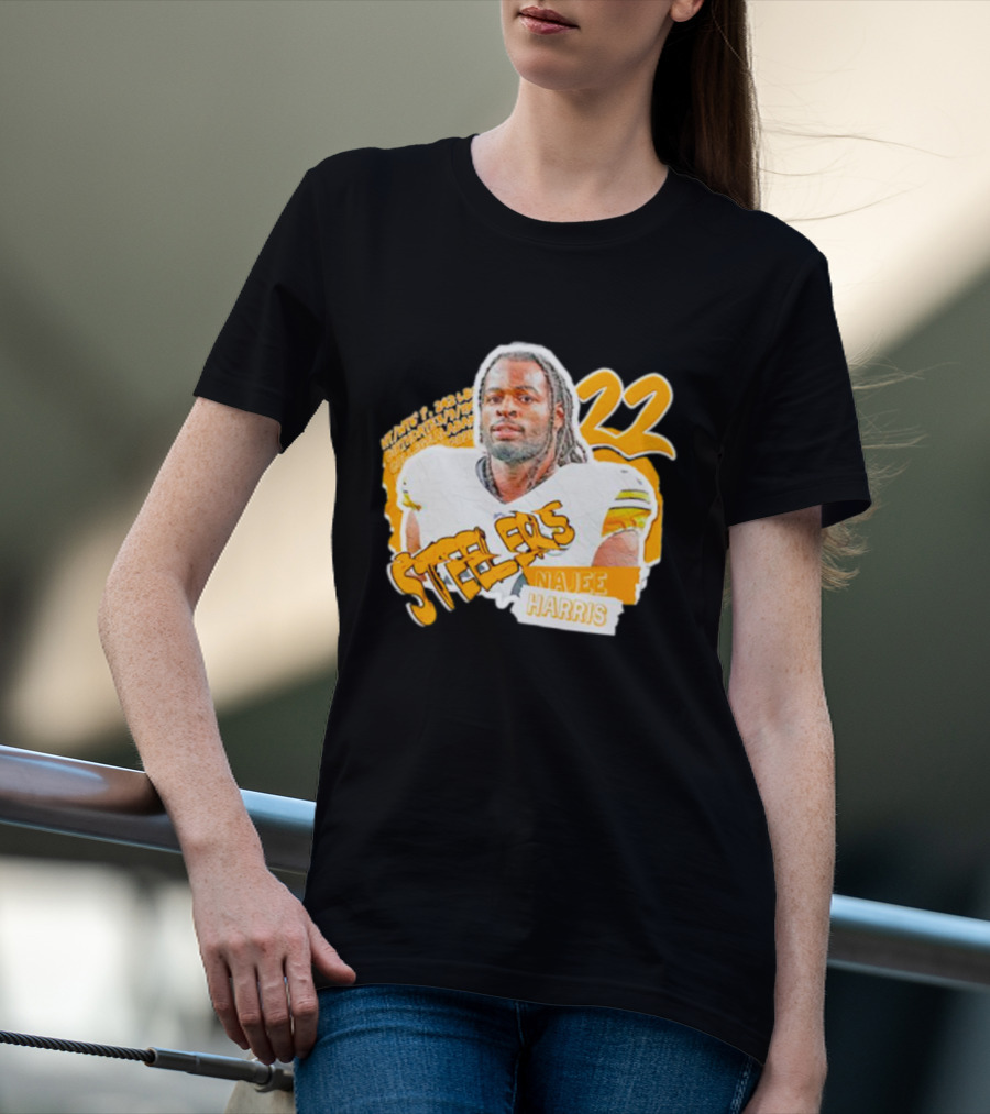 Najee Harris Steelers 22 Football T-Shirt