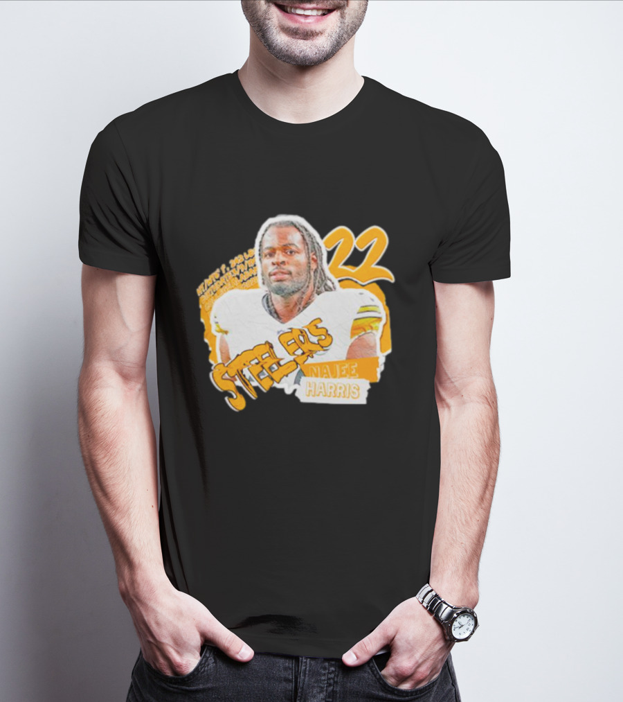 Najee Harris Steelers 22 Football T-Shirt