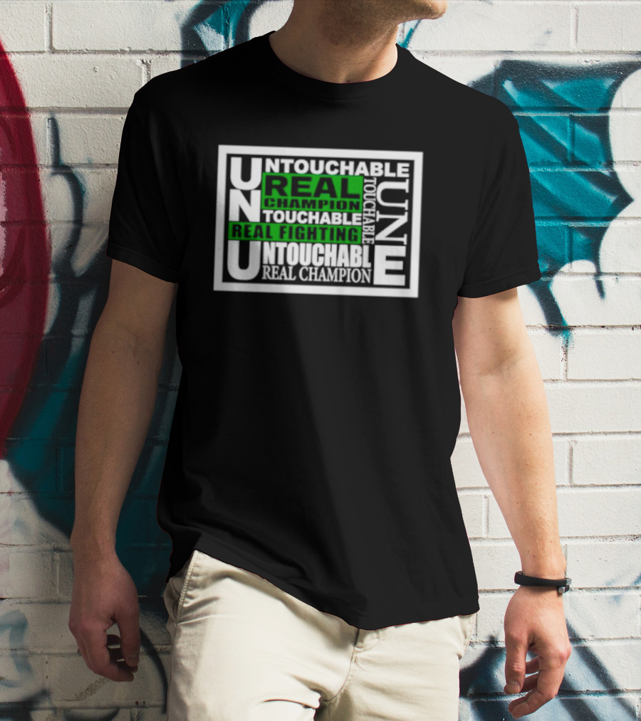 Pro-wrestling Noah Untouchable Real Champion Real Fighting T-Shirt