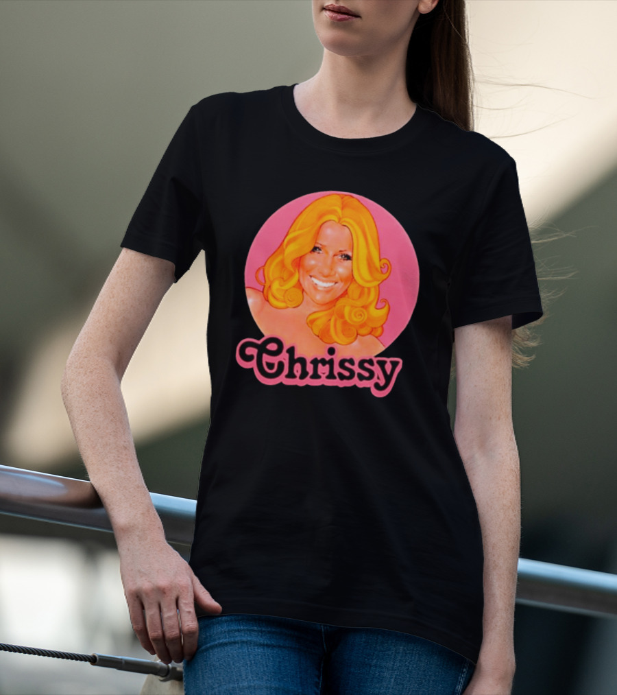 Chrissy RIP Suzanne Somers Barbie Movie T-Shirt