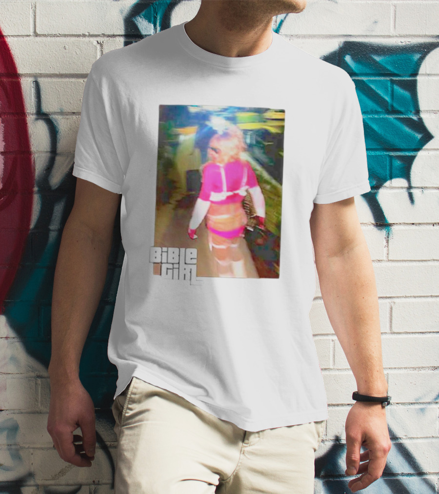 BibleGirl Blonde Walking T-Shirt