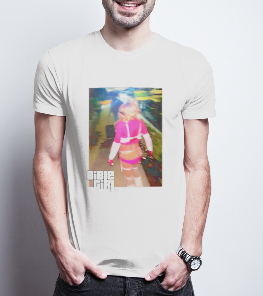 BibleGirl Blonde Walking T-Shirt