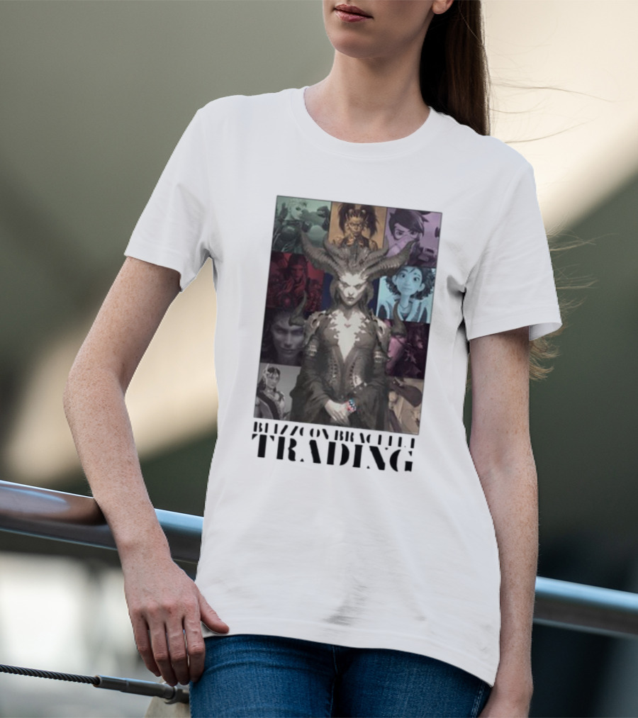 Blizzcon Bracelet Trading The Eras Tour Iconic Character Collage T-Shirt