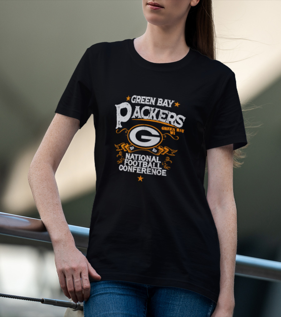 Green Bay Packers National Football Conference 1919 Green Bay WI T-Shirt