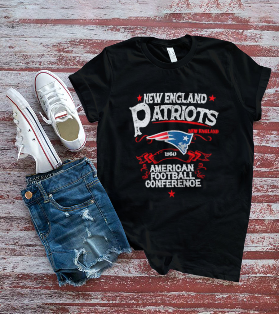 New England Patriots 1960 American Football Conference T-Shirt