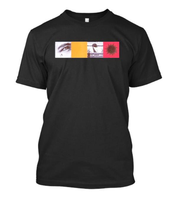 Photo Mosaic Eye Sunflower T-Shirt