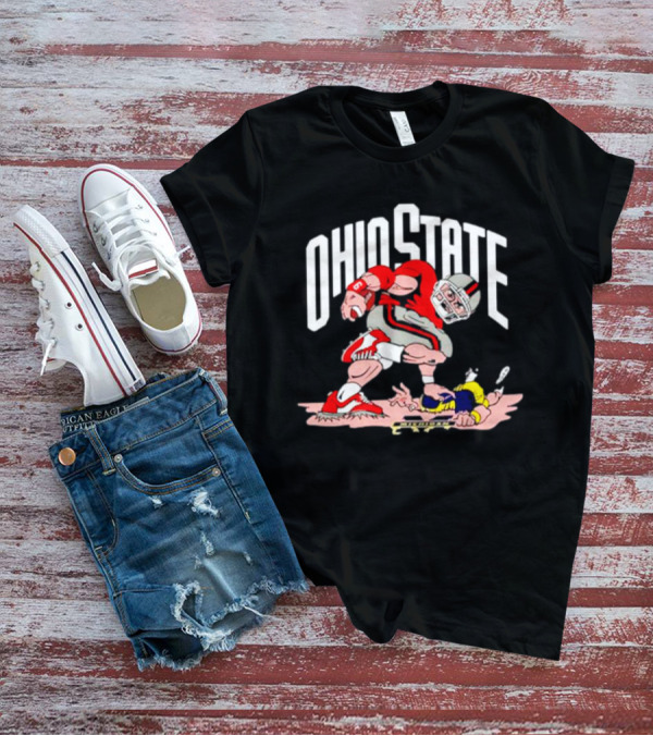 Ohio State Buckeyes Dominating Michigan Football Rivalry T-Shirt