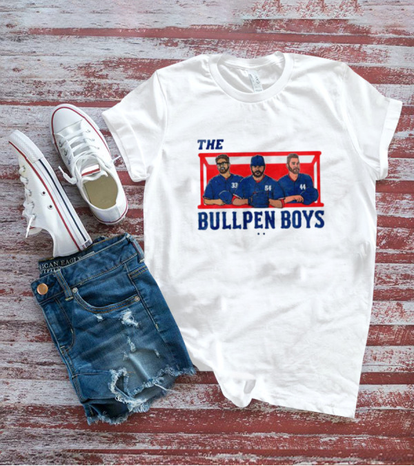 THE TEXAS RANGERS BULLPEN BOYS 33 54 44 T-Shirt