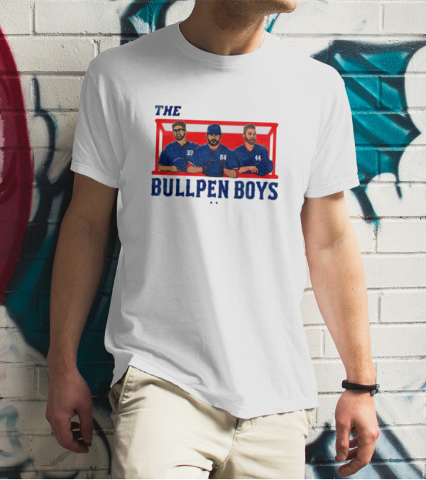THE TEXAS RANGERS BULLPEN BOYS 33 54 44 T-Shirt
