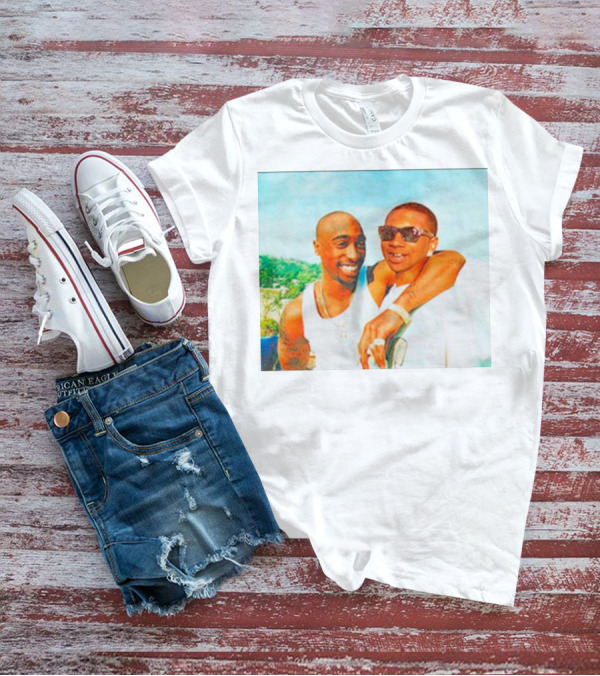 Tupac X Lil B Friendship Vibes T-Shirt