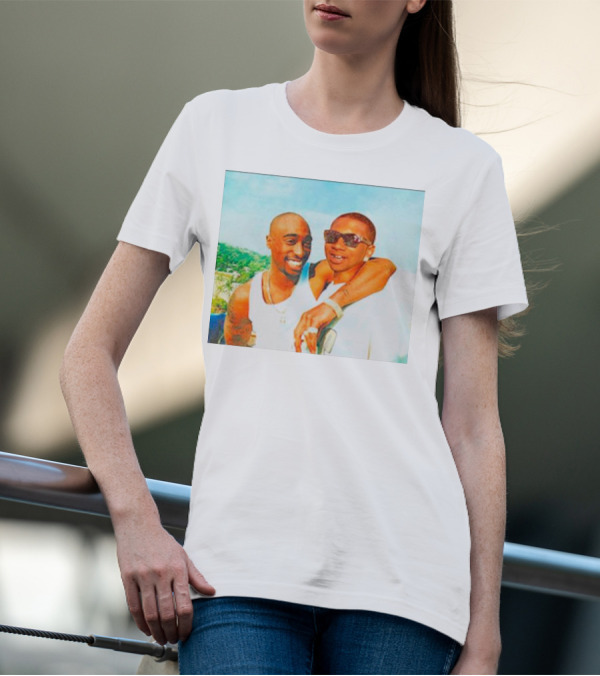Tupac X Lil B Friendship Vibes T-Shirt