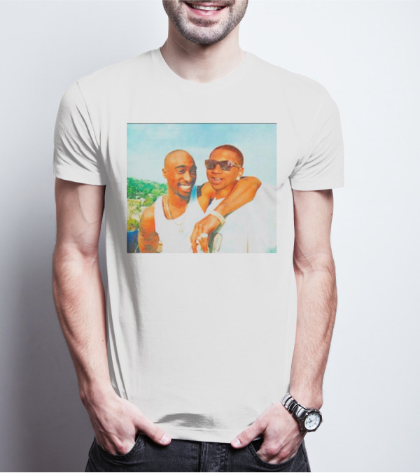 Tupac X Lil B Friendship Vibes T-Shirt