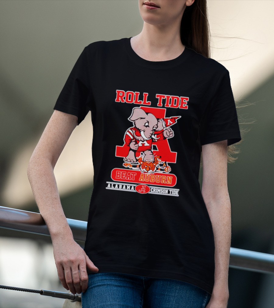 Roll Tide Alabama Crimson Tide Beat Auburn T-Shirt