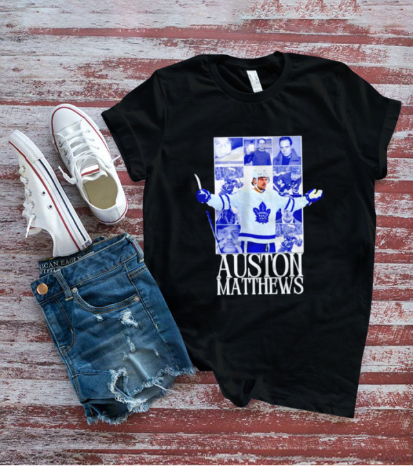 Auston Matthews Toronto Maple Leafs Eras Tour T-Shirt