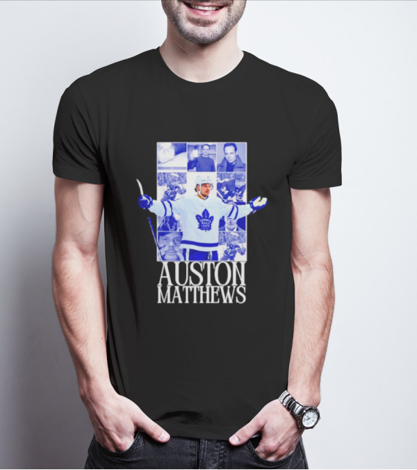 Auston Matthews Toronto Maple Leafs Eras Tour T-Shirt
