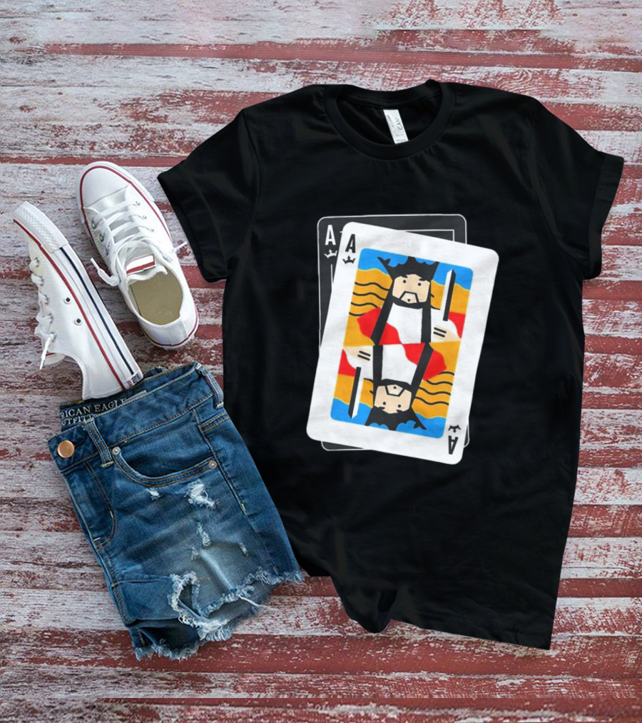 Steve Aoki DraftKings Playing Card Kings With Ace T-Shirt