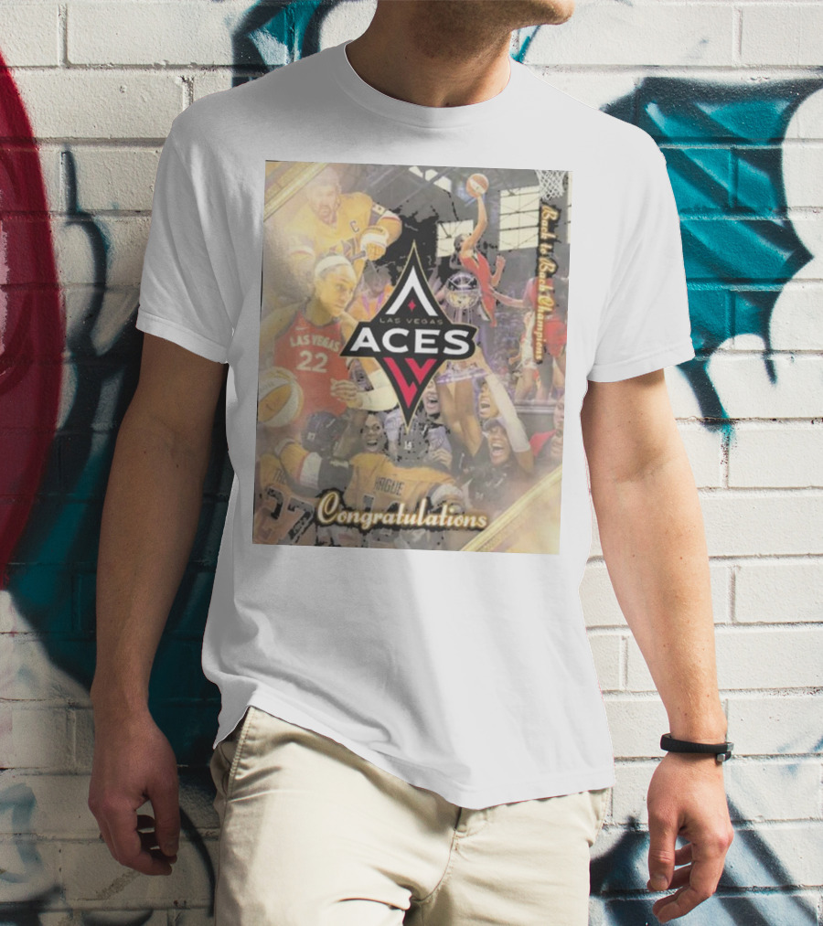 Las Vegas Aces Congratulations Raise The Stakes Basketball T-Shirt