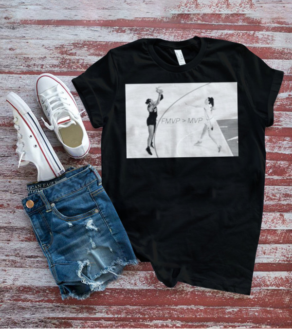 A’ja Wilson FMVP > MVP Basketball T-Shirt