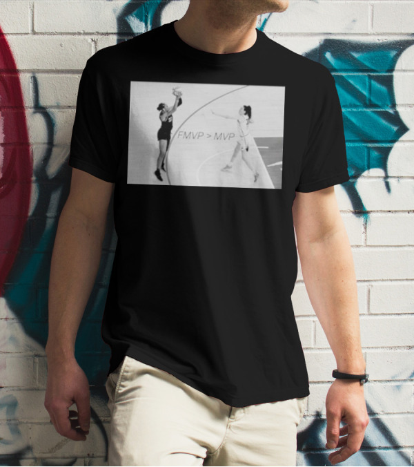 A’ja Wilson FMVP > MVP Basketball T-Shirt