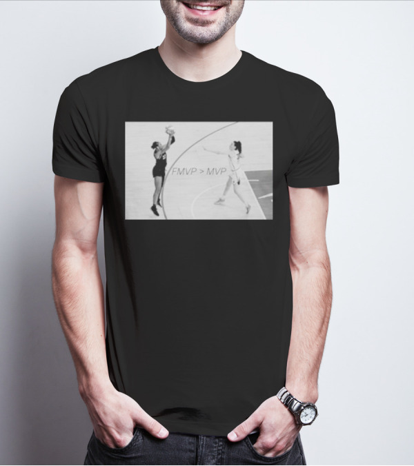 A’ja Wilson FMVP > MVP Basketball T-Shirt