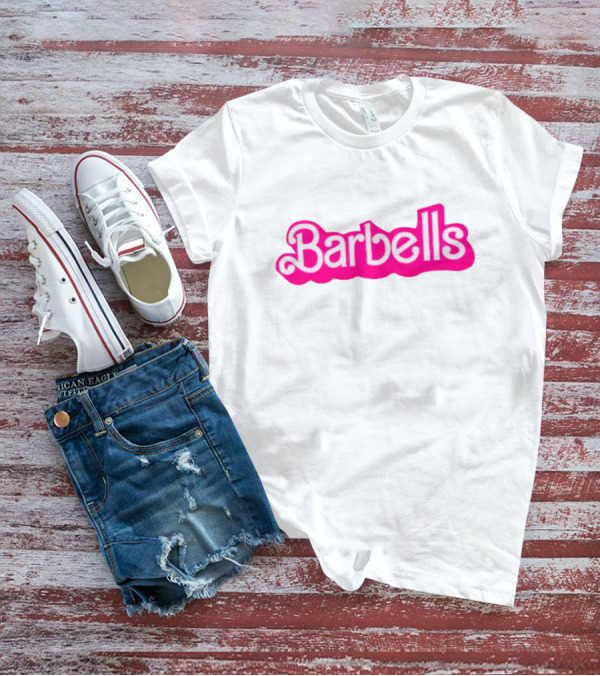 Barbells Barbie Vintage Gym Fitness T-Shirt