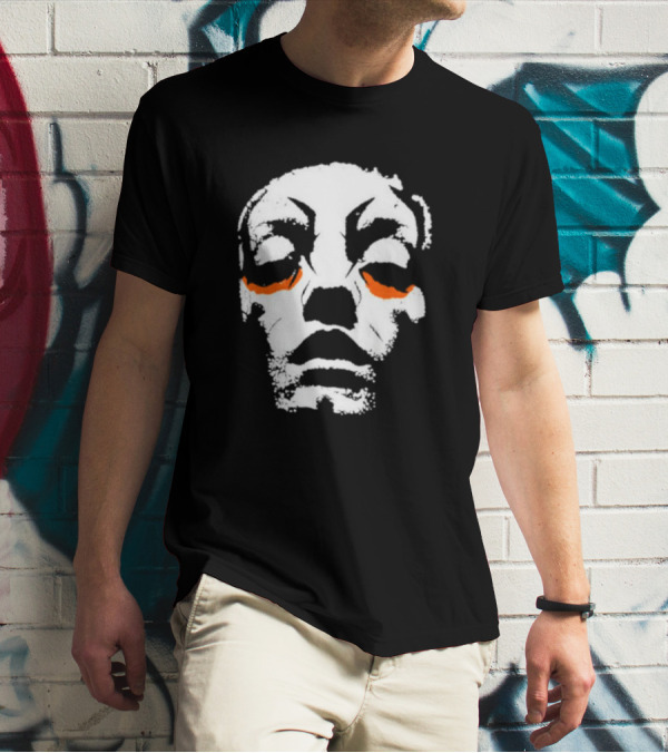 Danhausen Jane Doehausen Face Orange Accents T-Shirt