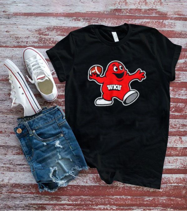 WKU Big Red Football Quarterback Mascot T-Shirt
