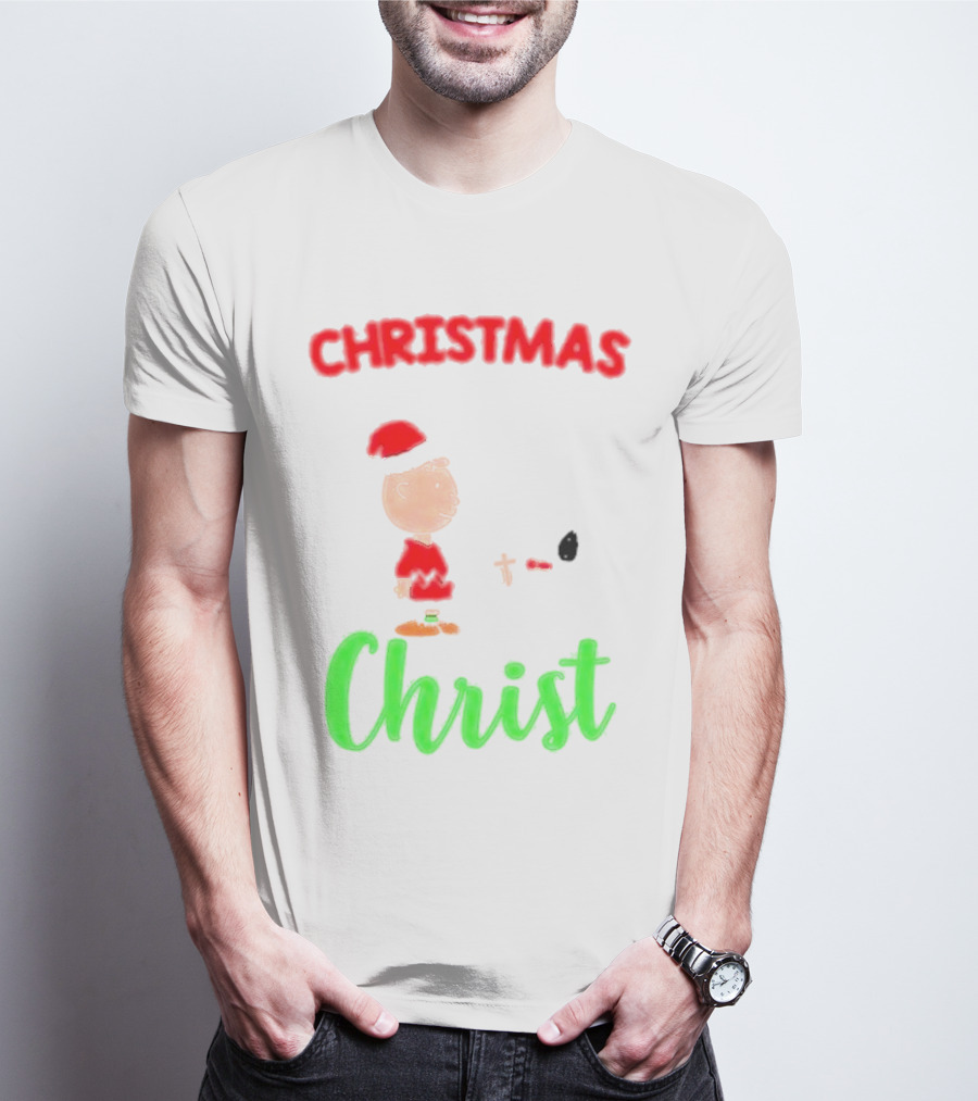 Charlie Brown Snoopy Christmas Christ T-Shirt