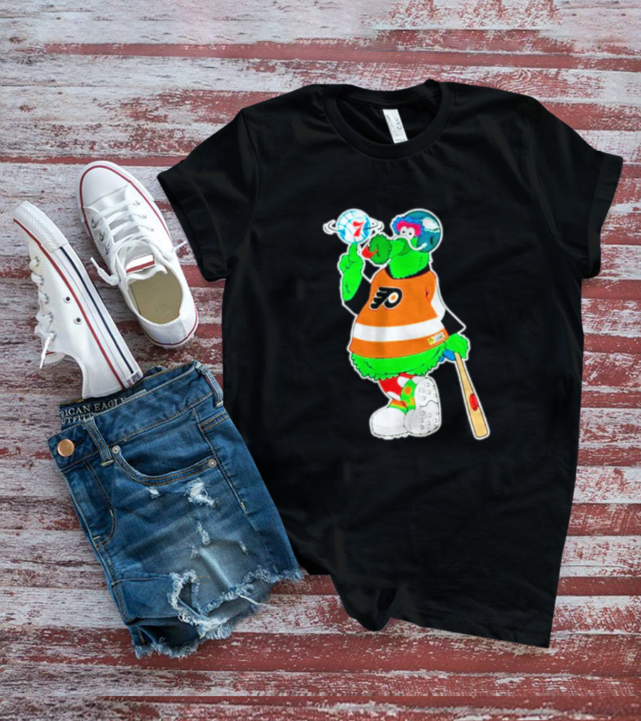 Philly Phanatic Philadelphia Flyers NHL Fan Art Sports T-Shirt