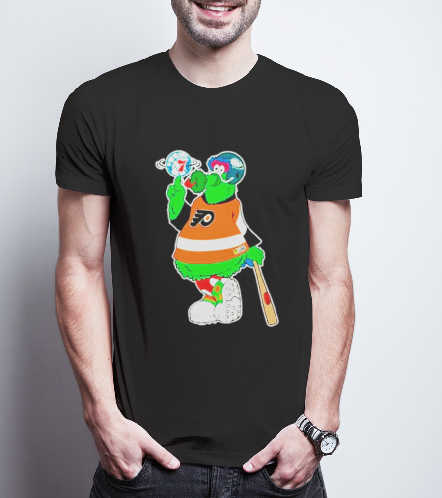Philly Phanatic Philadelphia Flyers NHL Fan Art Sports T-Shirt