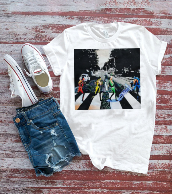 Mortal Kombat Characters Crossing Abbey Road T-Shirt