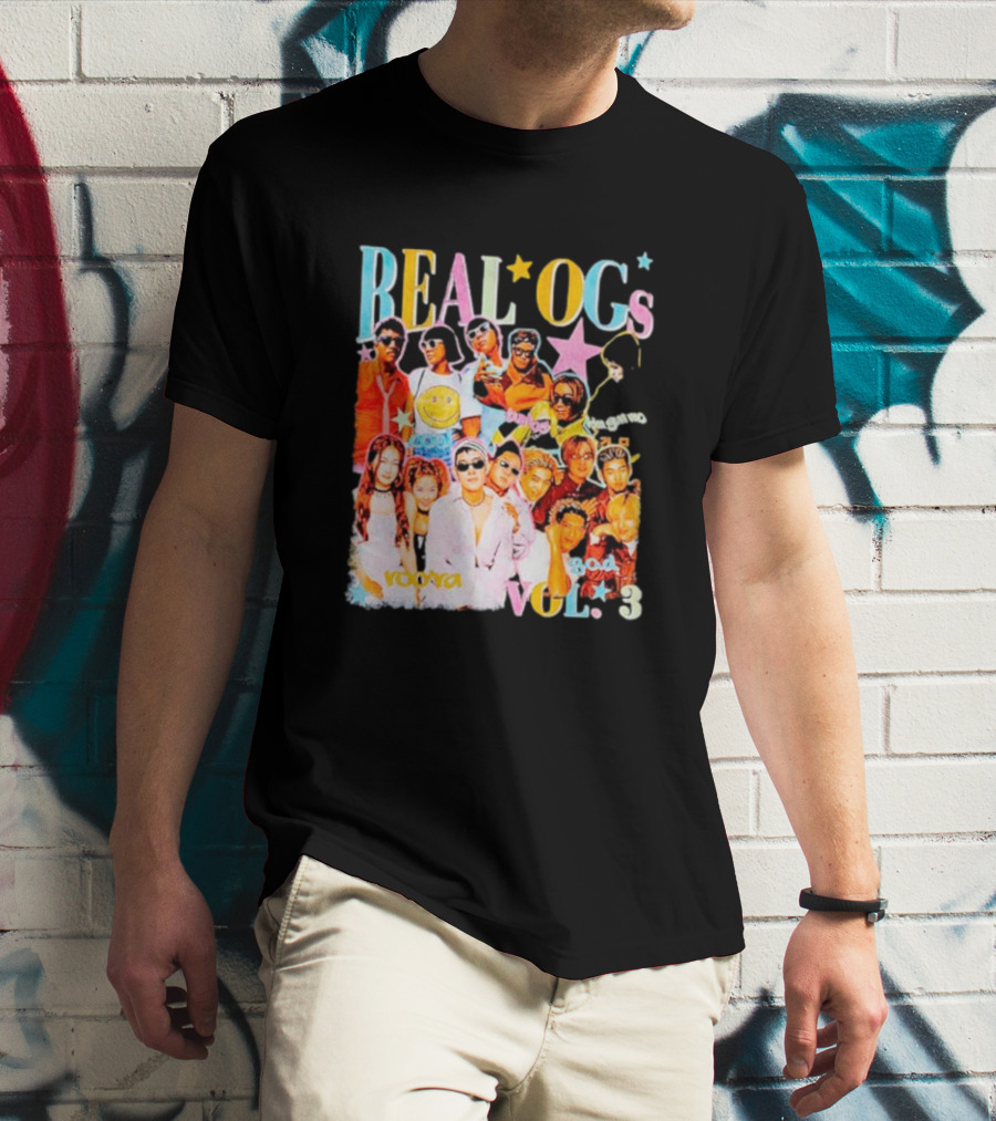 REAL OGs Vol. 3 Vintage Throwback Iconic Characters And Stars T-Shirt