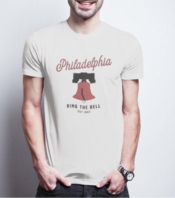 Philadelphia Phillies Ring The Bell Est 1883 MLB Baseball T-Shirt