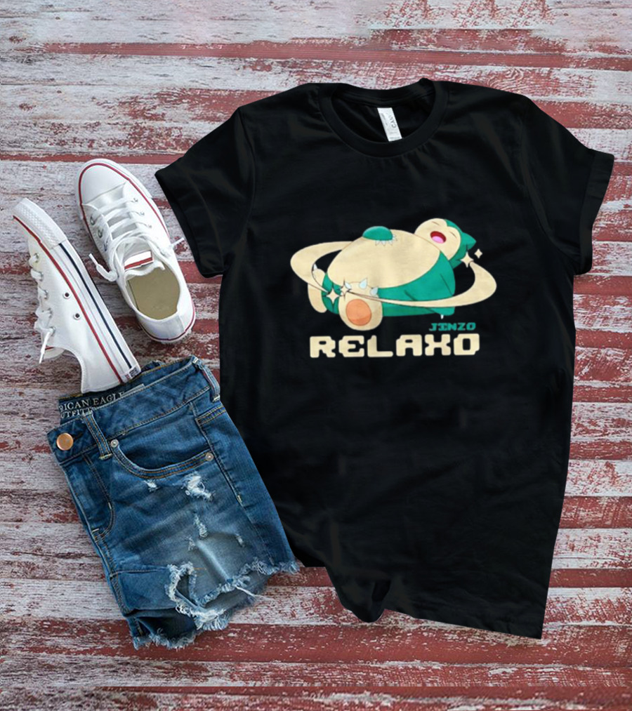 Day Dreamer Jinzo Relaxo Pokemon Snorlax T-Shirt