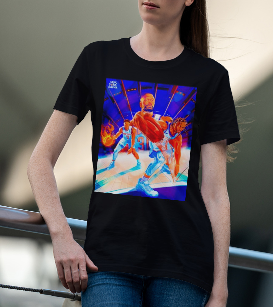 New York Forever Basketball Fireball Legends Stadium Action T-Shirt