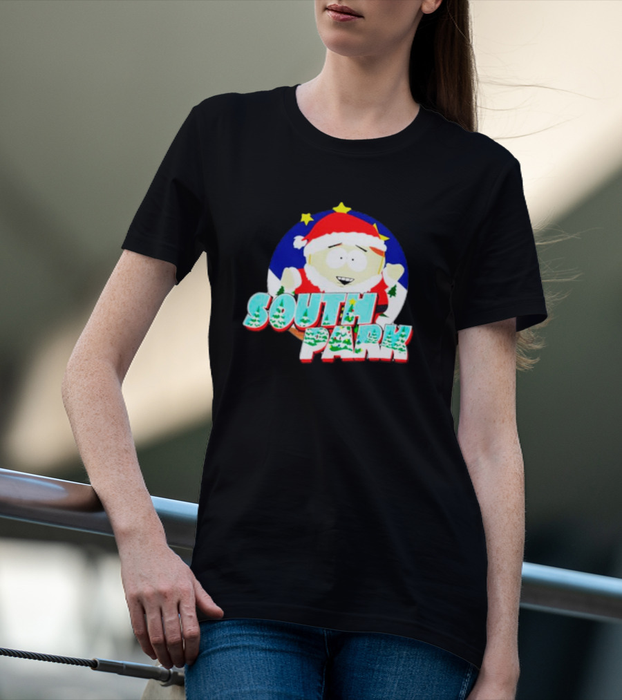 South Park Cartman Santa Christmas Character Christmas T-Shirt