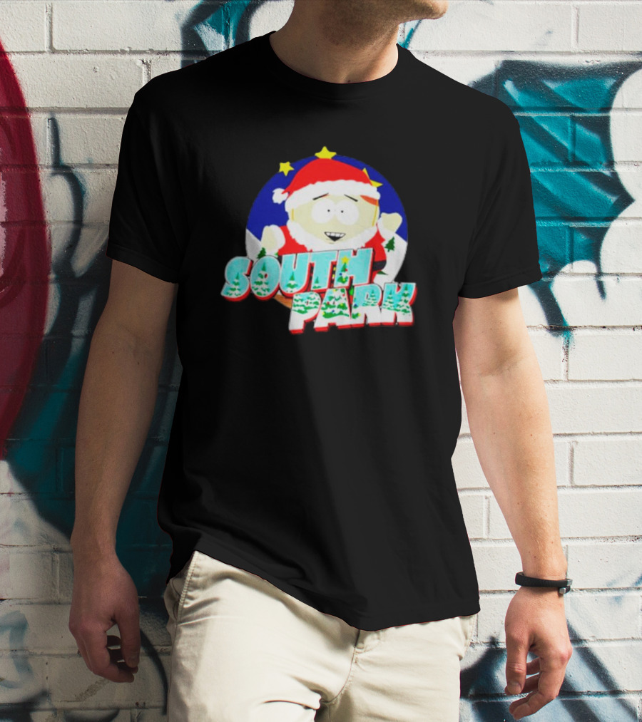 South Park Cartman Santa Christmas Character Christmas T-Shirt