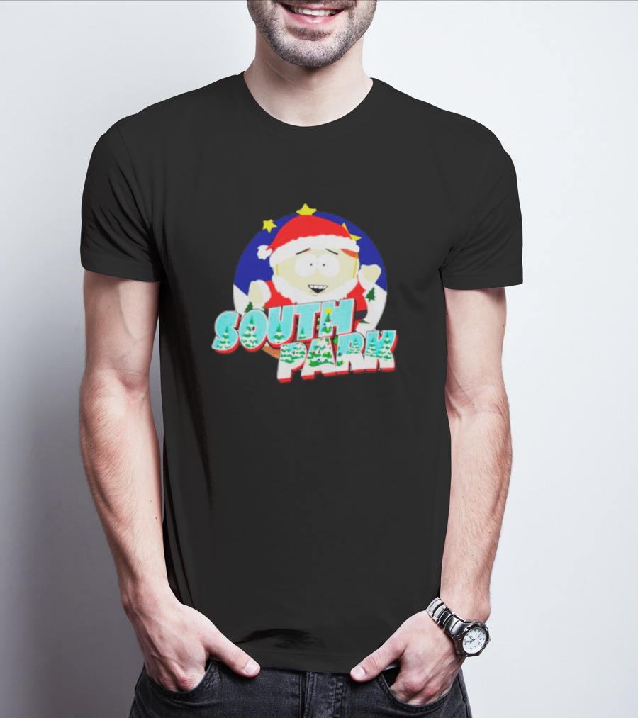South Park Cartman Santa Christmas Character Christmas T-Shirt