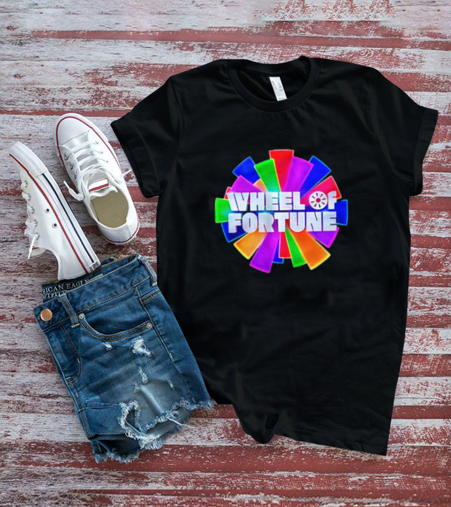 Wheel Of Fortune Colorful Iconic T-Shirt