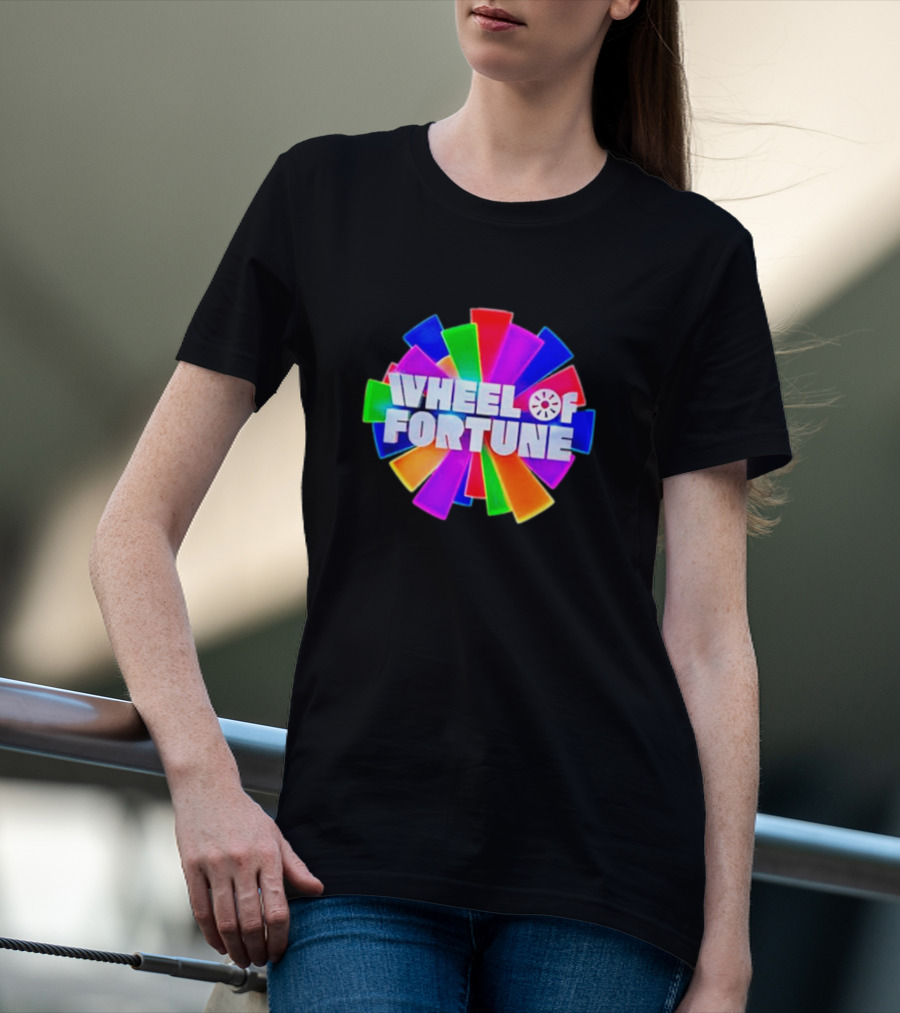 Wheel Of Fortune Colorful Iconic T-Shirt